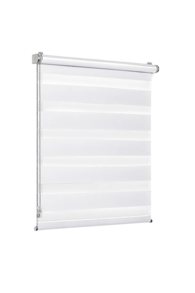 Inspire Υφασμάτινο ρολό ημέρας/νύχτας, Varuna, 41 x 160 εκατοστά, λευκό