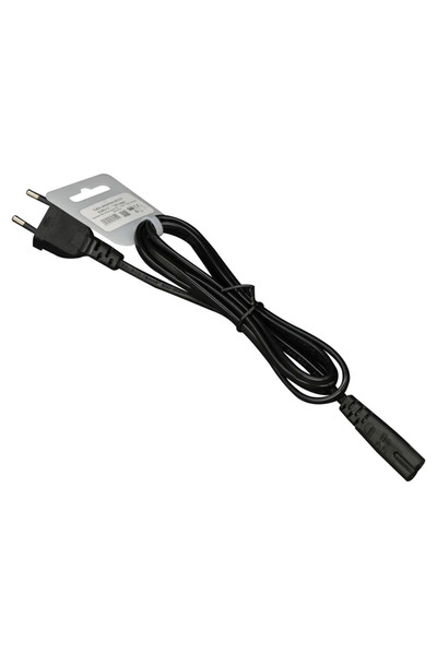 OEM Power cable, RC/TV, Euro-C7, 1.5 meters, black