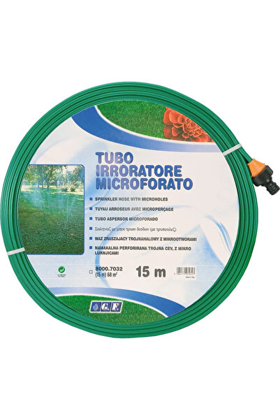 OEM Furtun irigare prin picurare GF, polietilena, cu perforatii, L 15 metri