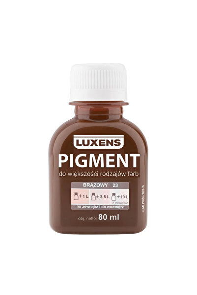 Luxens Καφέ χρωστική 23, 80 ml, εσωτερική/εξωτερική χρήση