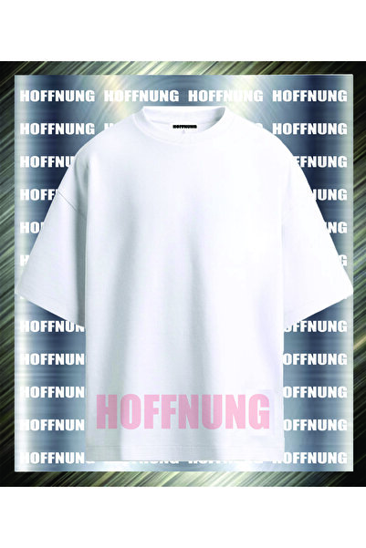 HOFFNUNG Μπλουζάκι ΟΥΝΙΣΕΞ κοντομάνικο με στρογγυλή λαιμόκοψη, μονόχρωμο, με ...