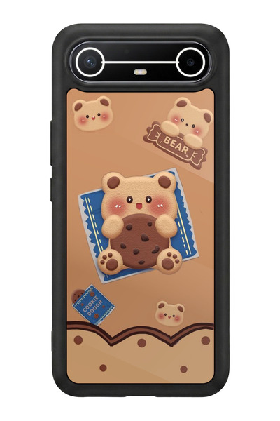 TECNO سبارك سليم 5G متوافق مع مطبوع، أسود مطفي، سيليكون ناعم، واقي، غطاء ممتص...