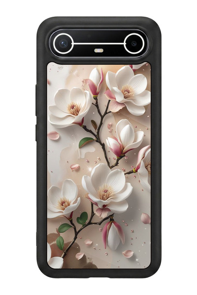 TECNO سبارك سليم 5G متوافق مع مطبوع، أسود مطفي، سيليكون ناعم، واقي، غطاء ممتص...