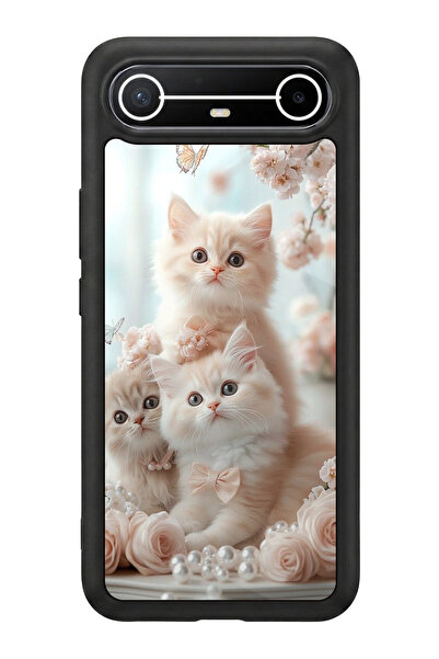 TECNO سبارك سليم 5G متوافق مع مطبوع، أسود مطفي، سيليكون ناعم، واقي، غطاء ممتص...