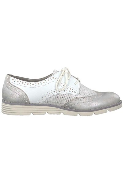 Oliver s.Oliver Pantofi damă - Oxford SoftFoam - mărime 40 - Alb piele ecolog...