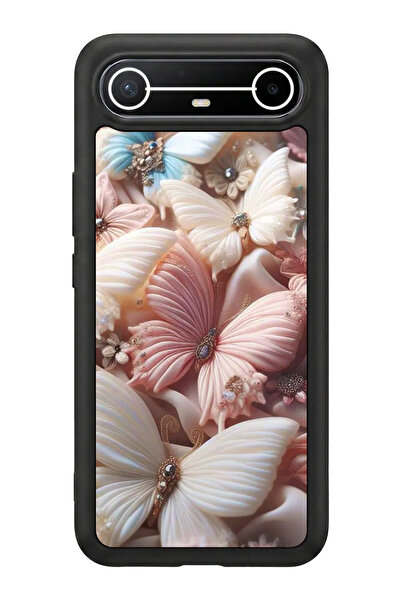 TECNO سبارك سليم 5G متوافق مع مطبوع، أسود مطفي، سيليكون ناعم، واقي، غطاء ممتص...