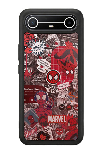 TECNO سبارك سليم 5G متوافق مع مطبوع، أسود مطفي، سيليكون ناعم، واقي، غطاء ممتص...