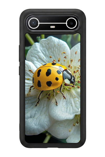 TECNO سبارك سليم 5G متوافق مع مطبوع، أسود مطفي، سيليكون ناعم، واقي، غطاء ممتص...