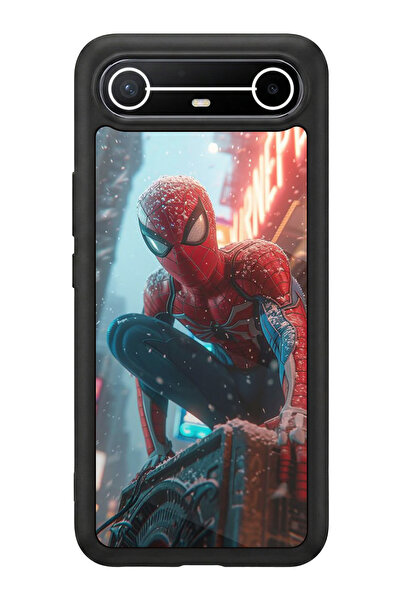 TECNO سبارك سليم 5G متوافق مع مطبوع، أسود مطفي، سيليكون ناعم، واقي، غطاء ممتص...