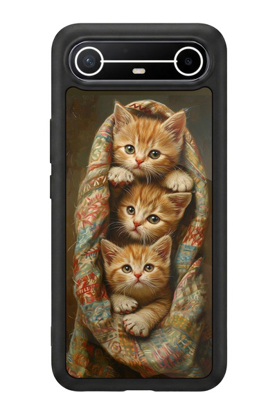 TECNO سبارك سليم 5G متوافق مع مطبوع، أسود مطفي، سيليكون ناعم، واقي، غطاء ممتص...