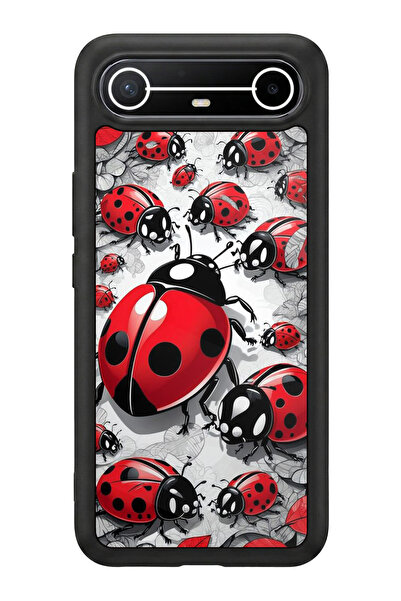 TECNO سبارك سليم 5G متوافق مع مطبوع، أسود مطفي، سيليكون ناعم، واقي، غطاء ممتص...