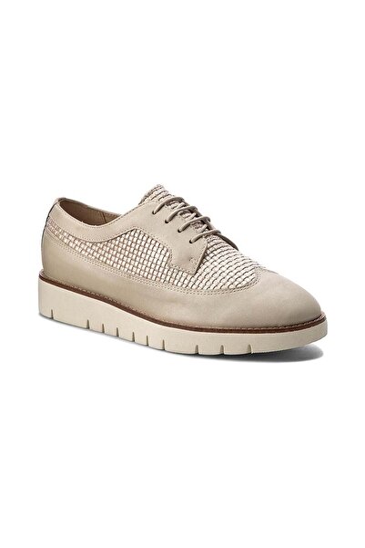 Geox Pantofi oxford damă - Blenda - mărime 37 - Roz bej piele naturală - talp...