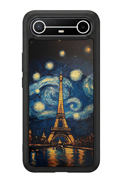 TECNO سبارك سليم 5G متوافق مع مطبوع، أسود مطفي، سيليكون ناعم، واقي، غطاء ممتص...