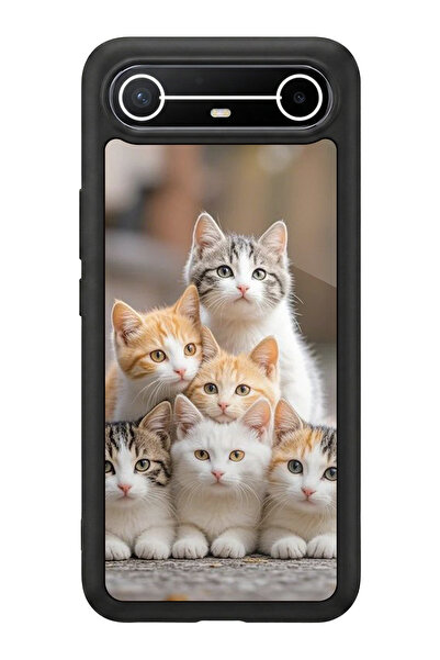 TECNO Spark Slim 5g Compatible Printed , Matte Black, Soft Silicone, Protecti...