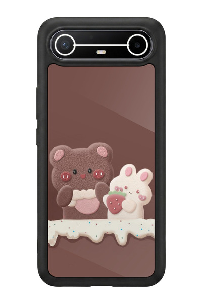 TECNO سبارك سليم 5G متوافق مع مطبوع، أسود مطفي، سيليكون ناعم، واقي، غطاء ممتص...