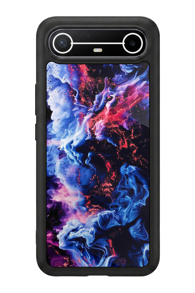 TECNO سبارك سليم 5G متوافق مع مطبوع، أسود مطفي، سيليكون ناعم، واقي، غطاء ممتص...