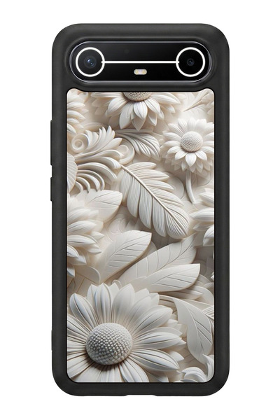 TECNO سبارك سليم 5G متوافق مع مطبوع، أسود مطفي، سيليكون ناعم، واقي، غطاء ممتص...