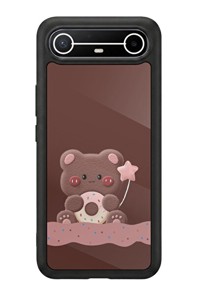 TECNO سبارك سليم 5G متوافق مع مطبوع، أسود مطفي، سيليكون ناعم، واقي، غطاء ممتص...