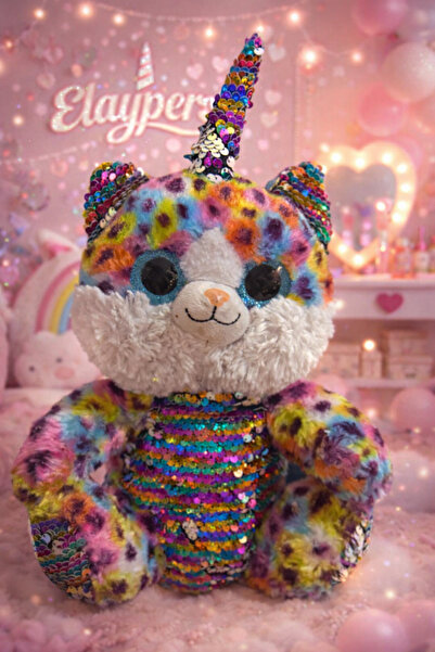 Pırıltılı Unicorn Kedi