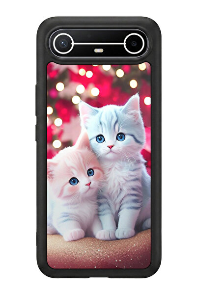 TECNO سبارك سليم 5G متوافق مع مطبوع، أسود مطفي، سيليكون ناعم، واقي، غطاء ممتص...