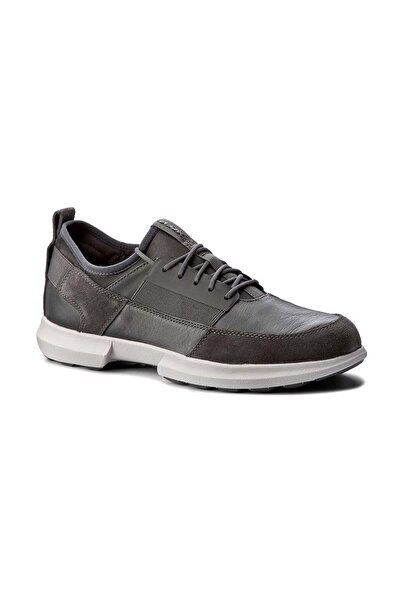 Geox Men's casual shoes - U Traccia A - size 41 - Grey Genuine Leather - brea...