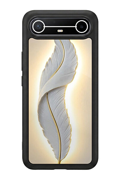 TECNO سبارك سليم 5G متوافق مع مطبوع، أسود مطفي، سيليكون ناعم، واقي، غطاء ممتص...