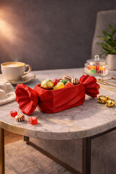 pernator DEKORATİF BAYRAM ŞEKERLİK KASE ŞEKER ŞEKLİNDE ŞEKERLİK