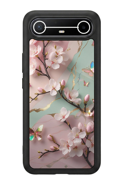 TECNO سبارك سليم 5G متوافق مع مطبوع، أسود مطفي، سيليكون ناعم، واقي، غطاء ممتص...