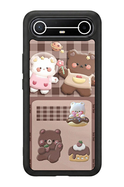 TECNO سبارك سليم 5G متوافق مع مطبوع، أسود مطفي، سيليكون ناعم، واقي، غطاء ممتص...