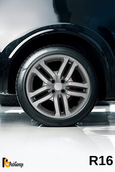 PackGar Renault Clio 4 5 16 İnç Jant Kapağı (4 ADET) Gri G106