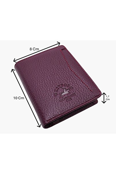 Westpolo Darius Bol Şeffaf Kartlık Bölmeli Unisex Hakiki Deri Cüzdan Kartlık ...