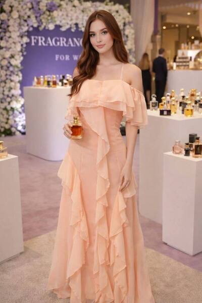 lisa تتألقين كالأميرة بهذا الفستان الذي يجمع بين سحر الأنوثة وفخامة التصميم؛