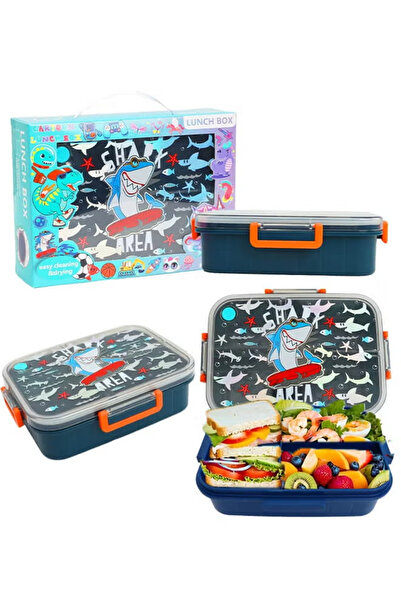 GOG Kids Lunch Box Bento Box, 3 Compartment Leak Proof Lunch Box for School, ...