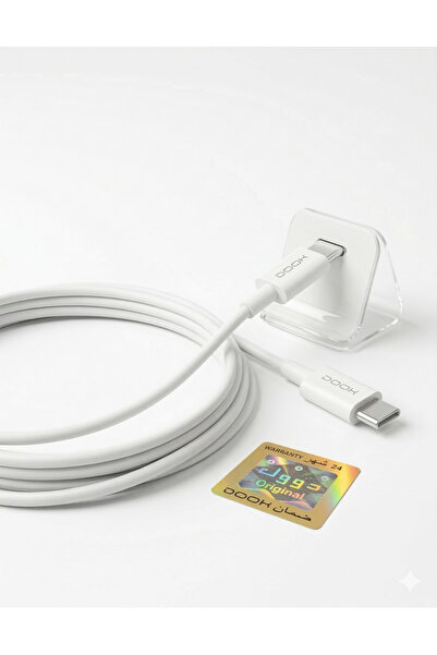 Genaric كابل شحن سريع DOOK Premium PD USB-C إلى USB-C (1 متر) - متوافق مع أجه...