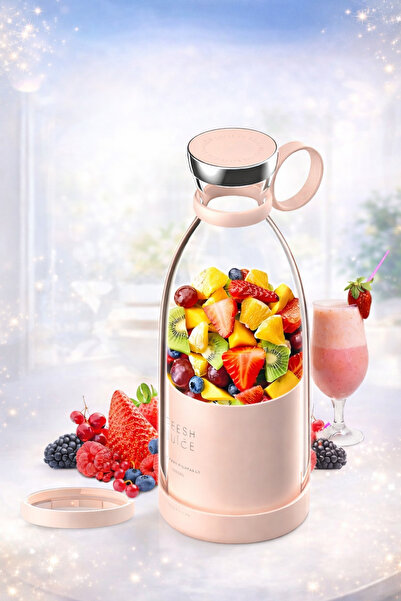 OEM Mini Blender Electric 40W Tip Sticla cu Încarcare USB – 420ml