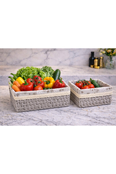 Generic Luxury 2-piece wicker basket set – perfect elegance and organization ...