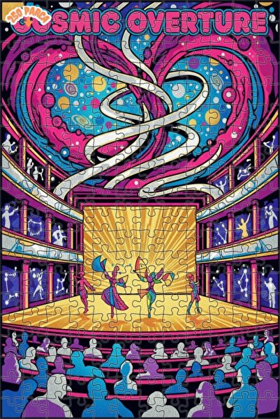 Esranın Dünyası عرض مسرحي كوزميكي بتصميم فني حديث 250 قطعة 30x30