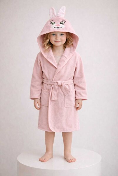 özgündüz hayvan figürlü eğlenceli çocuk bornozları