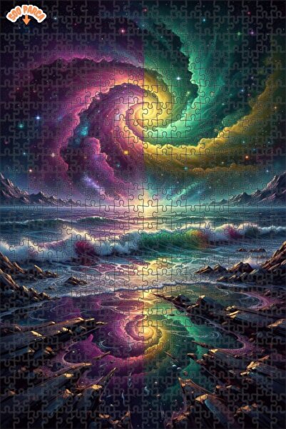 Esranın Dünyası لغز خشبي بإطار مزدوج الطبقات من يونيفرسال يانكي 500 قطعة 50x30