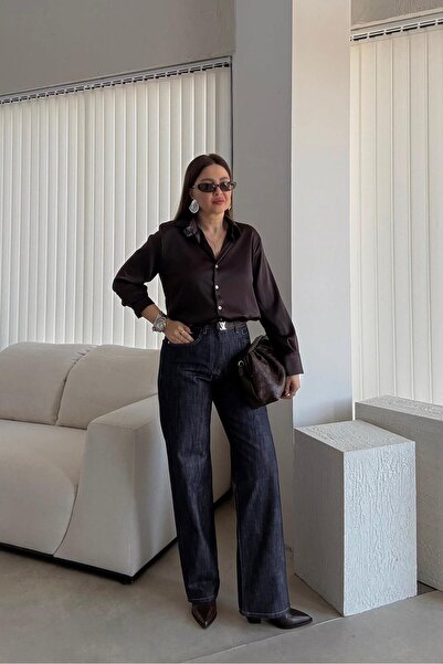 ELVAN TOLON Dark navy blue Textured jean