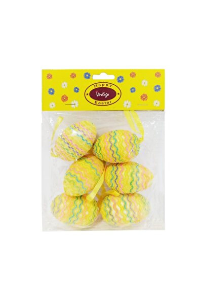 Party Magic 6cm Easter Eggs 6pcs
