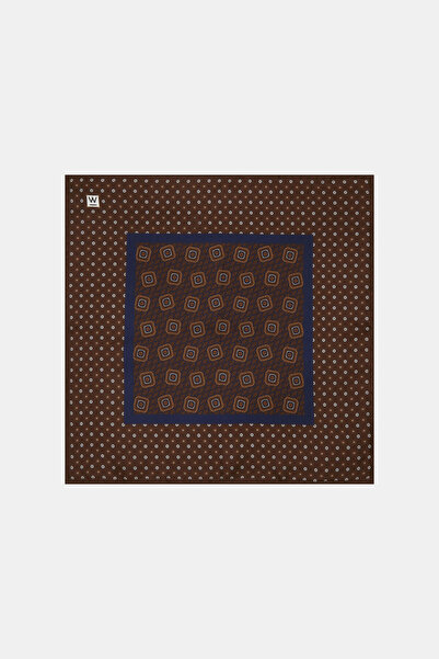 W Collection ÇİÇEK VE GEOMETRİK DESENLİ MENDİL