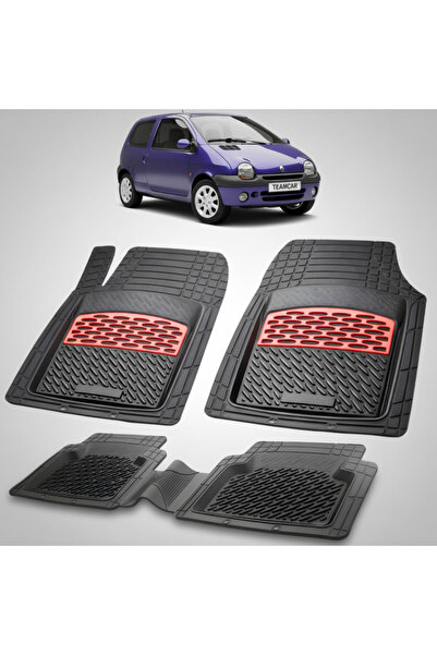 TEAMCAR Πατάκια δαπέδου συμβατά με Renault Twingo I 3 Hatchback 2000-2004 | Κ...