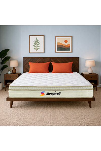 Sleepwell مرتبة برو فيترست كلاسيك | طبقة ريسيتك | تقنية أكوبروفايل | سوبر كين...