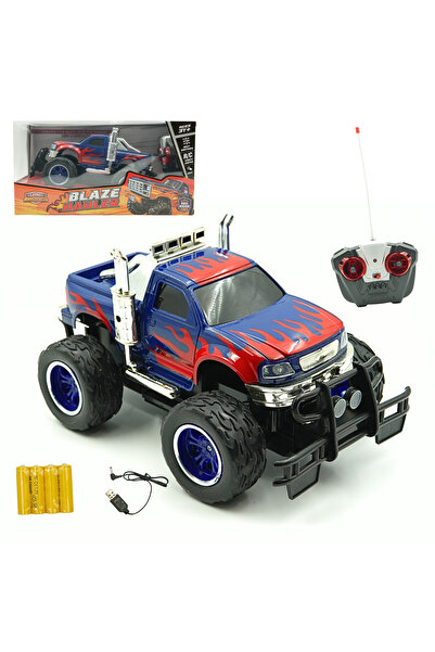 Mini Machine Mini R/C 1.64 Police Blaze Hauler Usb Ch. (Blue/ Black)