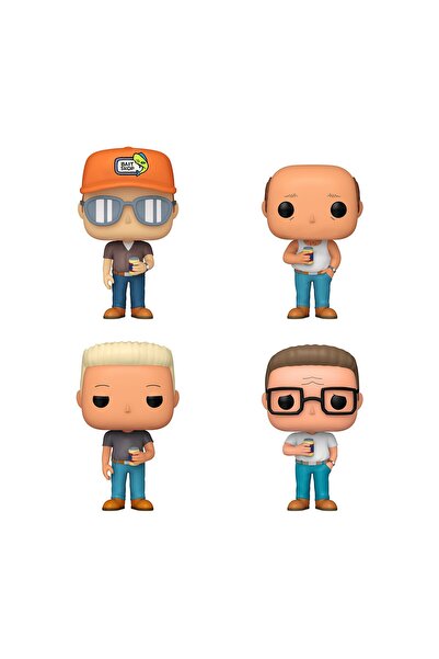 Funko Pop! King of The Hill Dale Gribble 4 Pack (Special Edition)