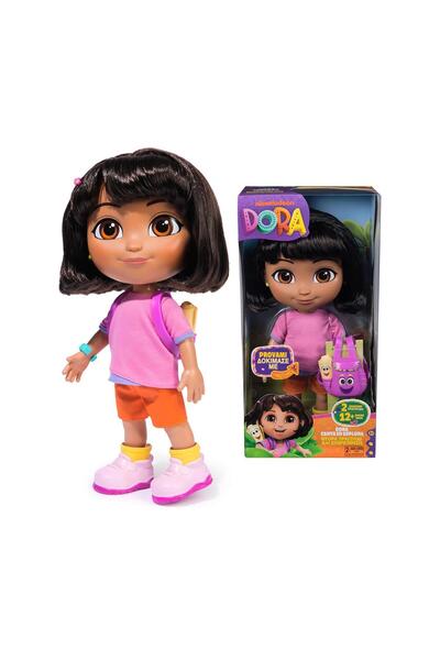 Master Toys Dora, cea mai bună prietenă a mea, păpușă interactivă, 30 cm (607...