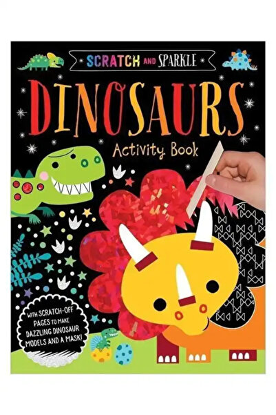 Make Believe Ideas MBI - Scratch and Sparkle Dinosaurs Activity Book