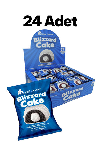 ORIGINAL GOURMET Blizzard Cake Krema Dolgulu Hindistan Cevizi Kaplamalı Kakao...