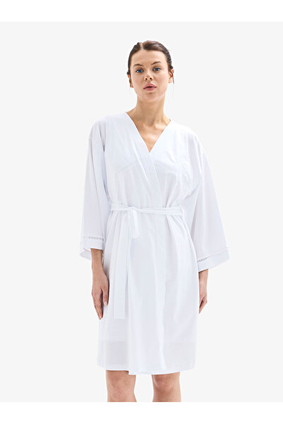 Blackspade Women's Dressing Gown 52054 - White